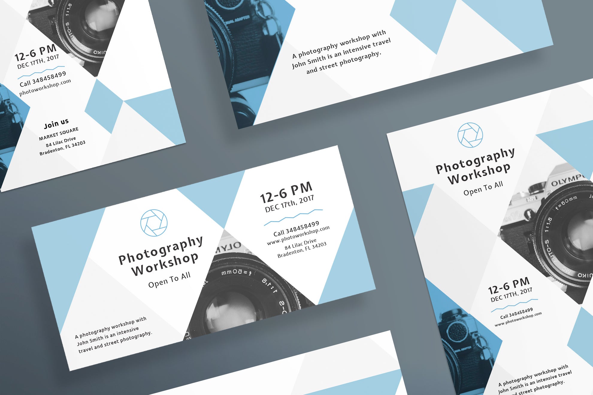 photography workshop flyer