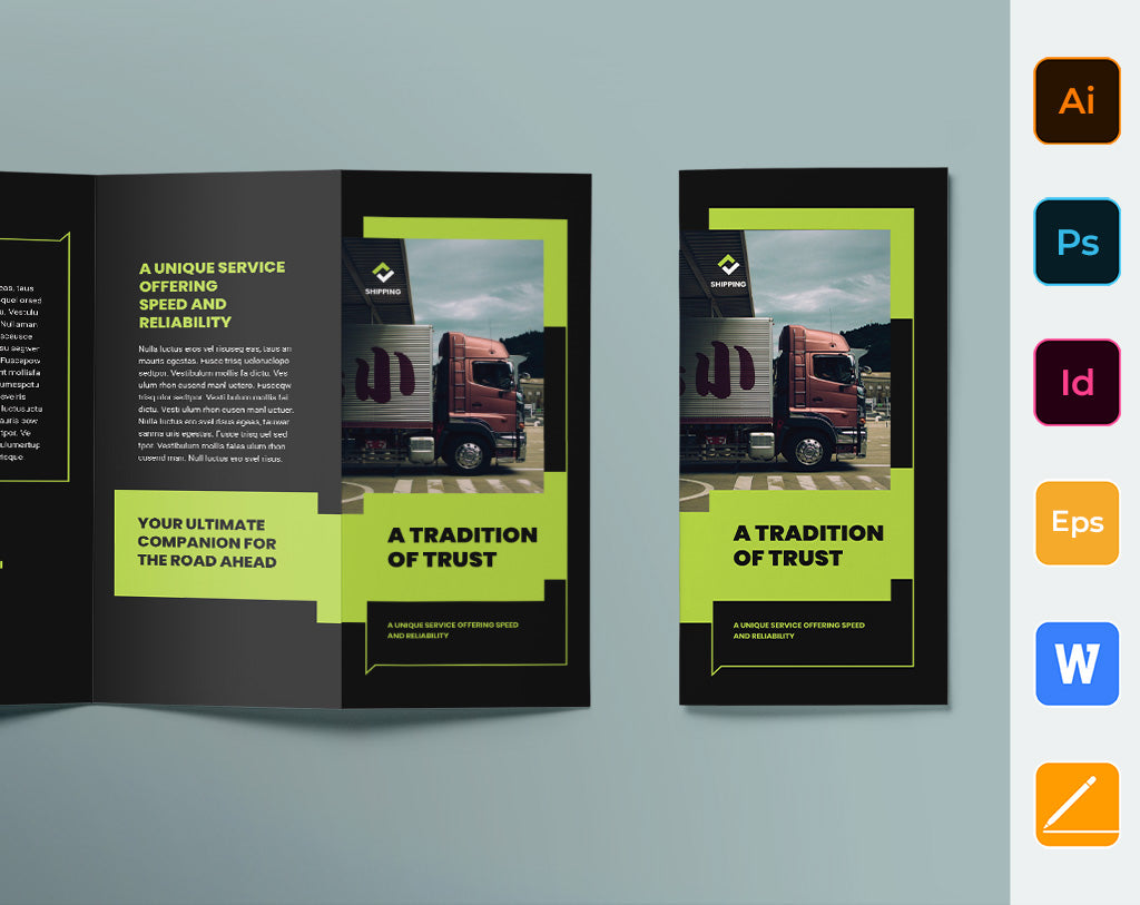 Trifold Brochure Printing with Free Shipping on All Orders