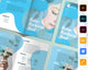 Spa Salon Bifold Brochure Template