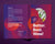 Advertising Agency Bifold Brochure Template - Amber Digital