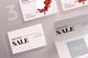 Cosmetics Brand Sale Business Card Template