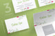 Spa Massage Flowered Business Card Template