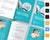 Dental Clinic Bifold Brochure Template - Amber Graphics