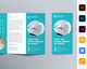 Dental Clinic Trifold Brochure Template