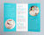 Dental Clinic Trifold Brochure Template - Amber Graphics