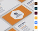 Finance Consultant Business Card Template