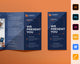 Marketing Agency Trifold Brochure Template