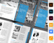 Marketing Firm Bifold Brochure Template
