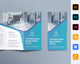 Medical Clinic Trifold Brochure Template