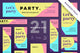 Party Event Celebration Web Banner Templates Bundle