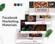 Pizza Facebook Marketing Materials