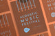 Acoustic Music Festival Poster Template