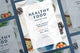 Healthy Food Restaurant Poster Template