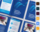 SEO Agency Bifold Brochure Template