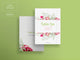 Spa Massage Flowered Folder Template