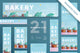 Street Bakery Cafe Web Banner Templates Bundle