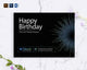 Tech Startup Greeting Card Template
