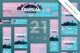 Tropical Cruises Web Banner Templates Bundle
