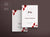Womenswear Flowered Folder Template - Amber Graphics