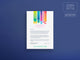 Colored Music Party Letterhead Template