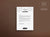 Coffee Stop Letterhead Template - Amber Graphics