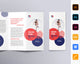 Fitness, Trainer, Coach Trifold Brochure Template