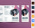 Pet, Grooming, Care Trifold Brochure Template - Amber Graphics