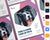 Pet, Grooming, Care Poster Template - Amber Graphics