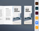 Car Dealership Trifold Brochure Template