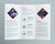 Summer Music Party Trifold Brochure Template - Amber Graphics