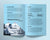Advertising Consultant Bifold Brochure Template - Amber Digital