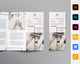 Finance, Accounting Trifold Brochure Template