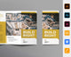 Construction Company Trifold Brochure Template
