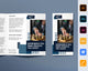 Law Firm Trifold Brochure Template