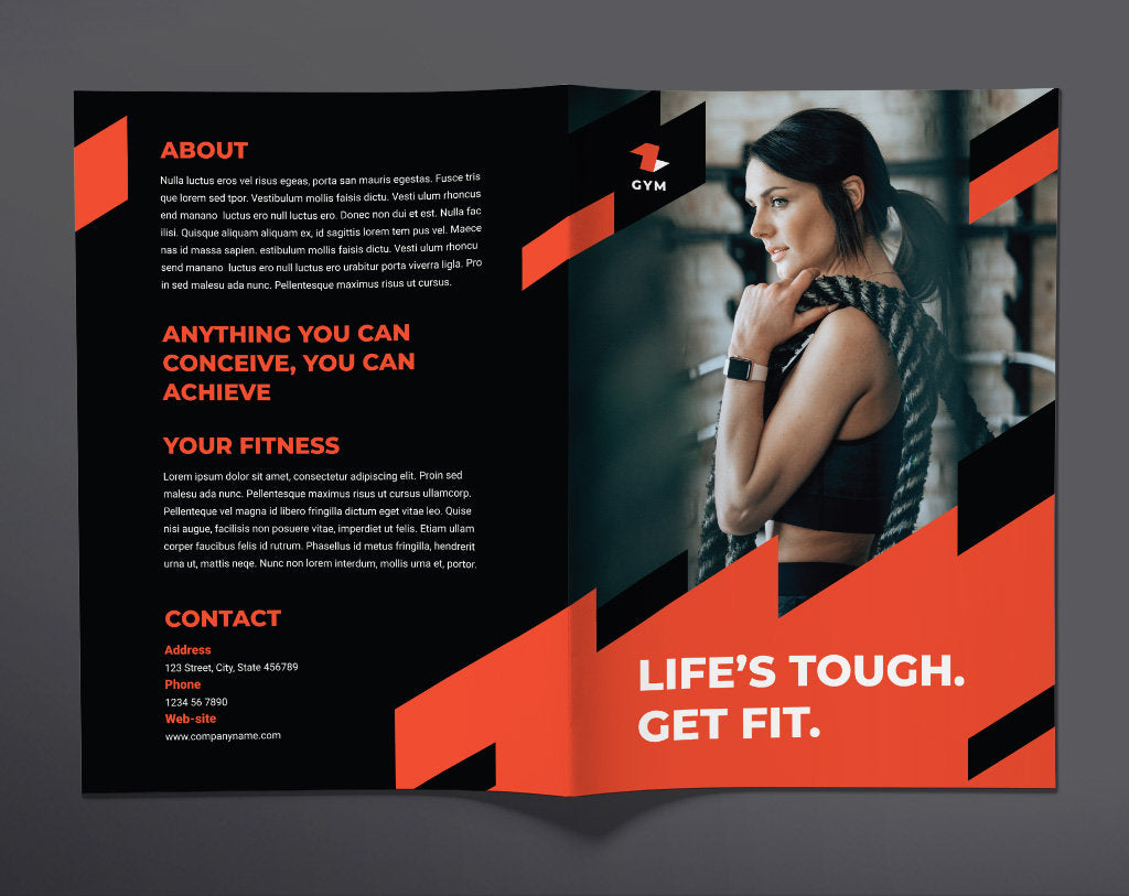 fitness brochure ideas