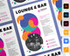 Lounge Bar Poster Template