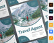 Travel Agent Agency Poster Template