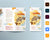 Bakery Trifold Brochure Template - Amber Graphics