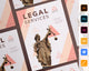 Legal Services Poster Template