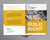 Construction Company Bifold Brochure Template - Amber Graphics