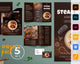 Steak House Templates Print Bundle