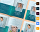 Beauty Market Bifold Brochure Template
