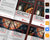 Pizza Restaurant Bifold Brochure Template - Amber Graphics