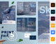 Ski Resort Templates Print Bundle