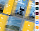 Trucking Logistics Bifold Brochure Template